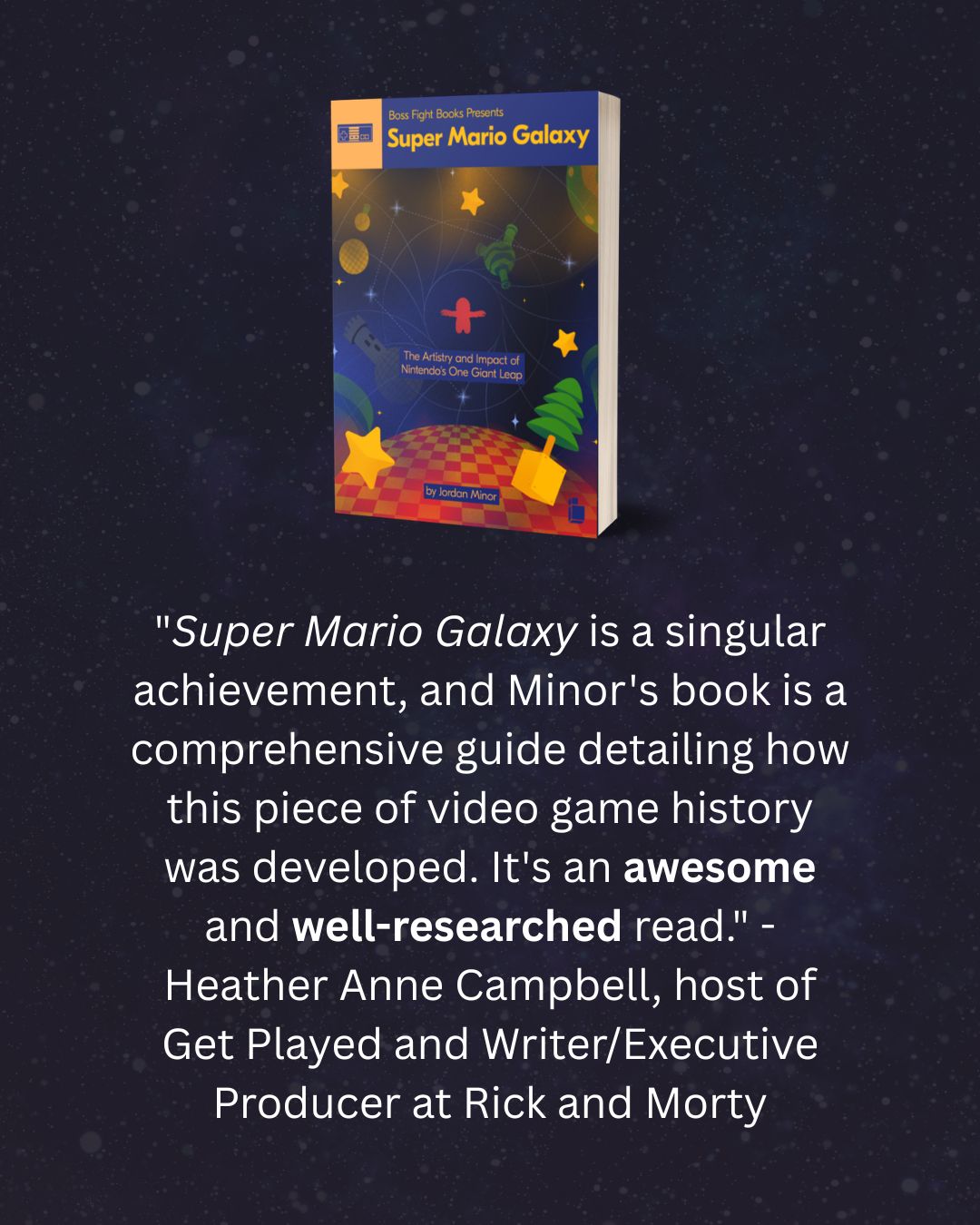Super Mario Galaxy by Jordan Minor (Preorder Now)